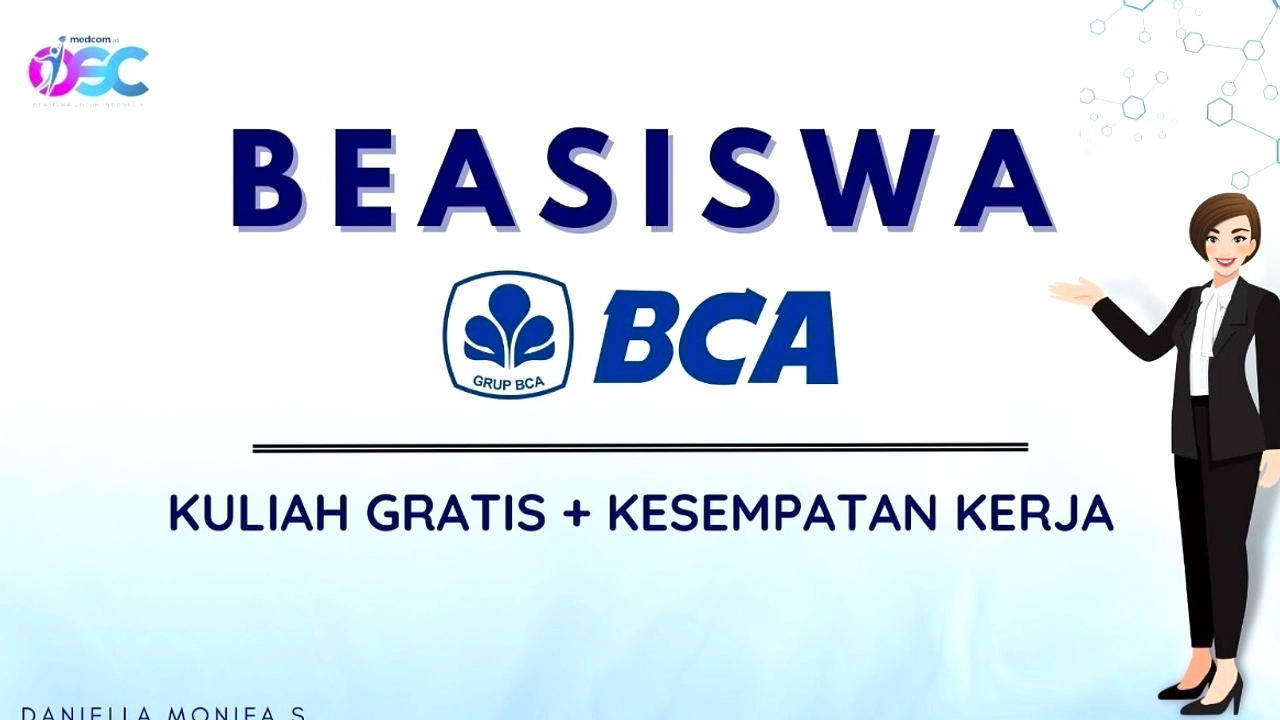 BCA Buka Beasiswa 2027: Fokus Bisnis & TI untuk Kelas 1-12