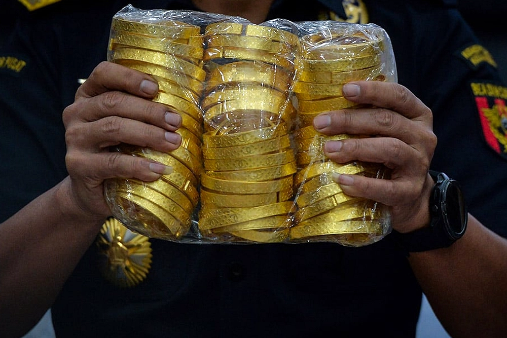 Bea Cukai Gagalkan 32 Kasus Penyelundupan Emas Senilai Rp846 Miliar