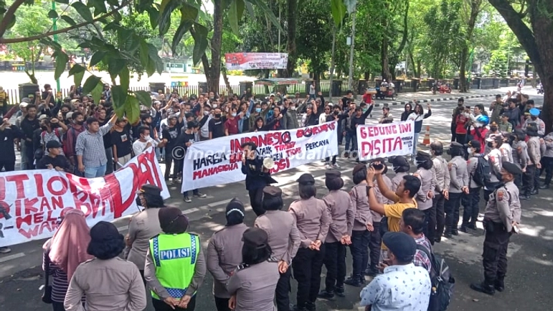 BEM USU Siapkan Aksi DPRD Sumut, 620 Personel Siaga