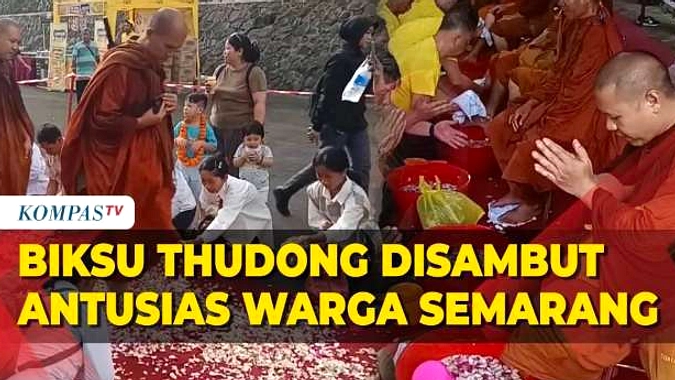 Biksu Candi Sima Lintas Demak ke Semarang: Thudong Berulang