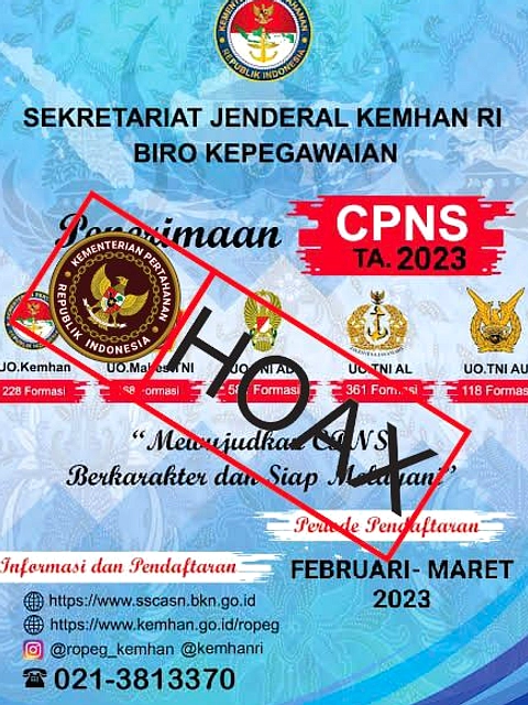 BKN Tegaskan Poster CPNS 2026 Hoaks, Cek Sumber Resmi