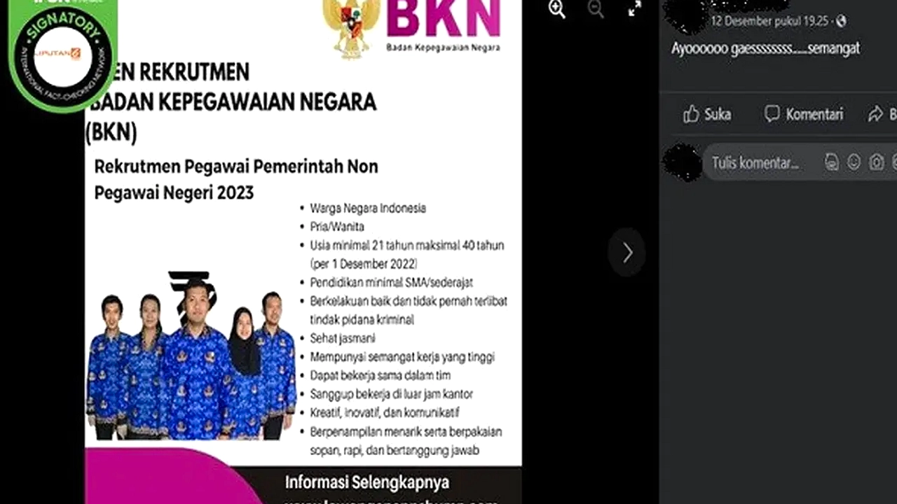 BKN Tegaskan: Status PPPK Tak Ada Perubahan, Hoaks Facebook Terbongkar