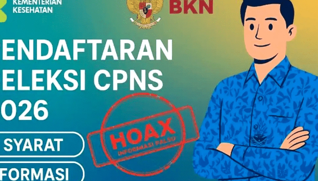 BKN Waspada Poster CPNS 2026 Palsu, Hindari Klik Link