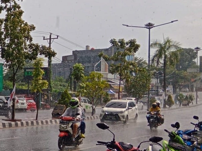 BMKG: Hujan Ringan di Way Kanan, Lampung Sore Hari