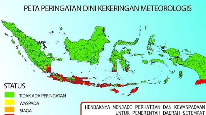 BMKG Peringatkan Kekeringan Parah di Sumsel, Warga Diminta Hemat Air