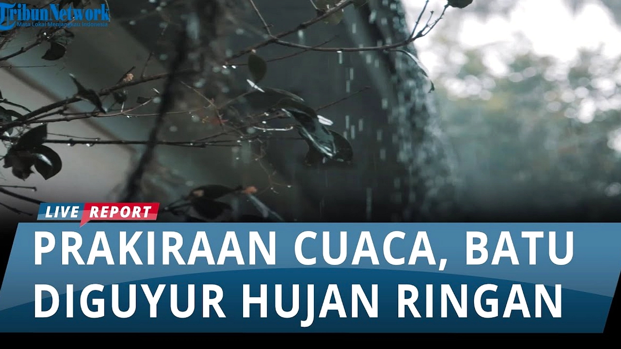 BMKG Prediksi Hujan Ringan & Udara Kabur di Jawa Timur