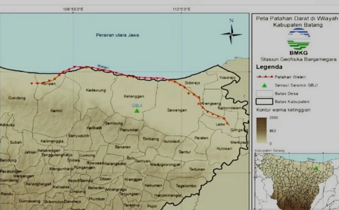 BMKG: Sesar Kendeng Bojonegoro Tidak Menimbulkan Gempa Besar
