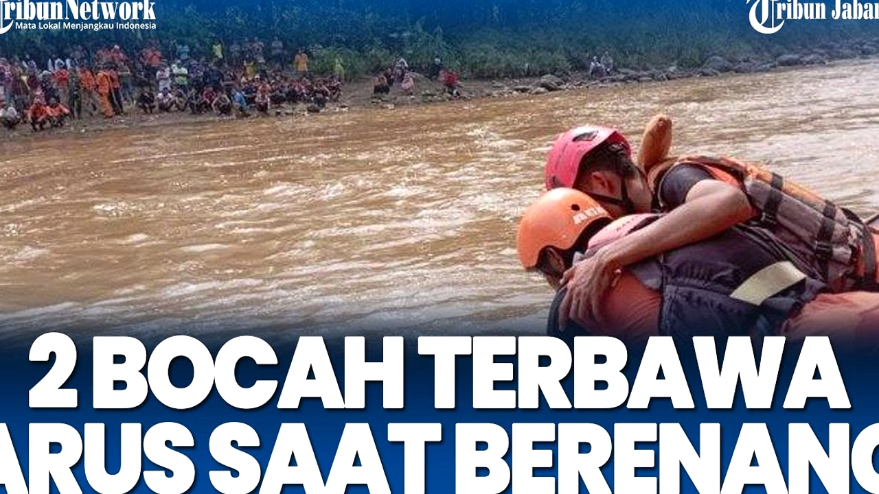 Bocah 5 Tahun Hilang di Sungai Sukabumi