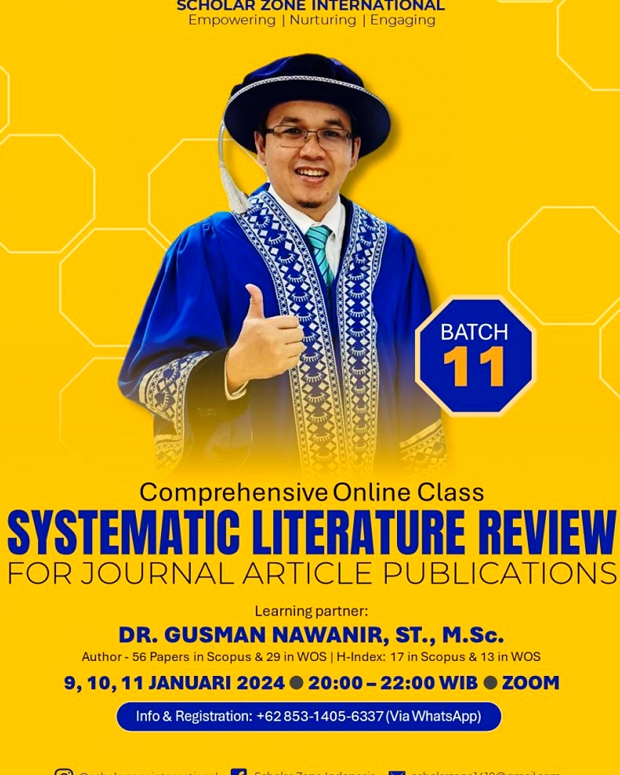 Bootcamp SLR dan Penulisan Ilmiah AI: 30 Hari Efisien