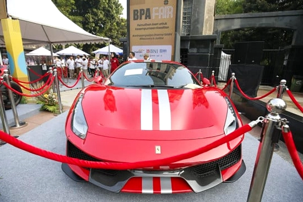 BPA Lelang Aset di Sudirman, Ferrari 488 Pista Dijual