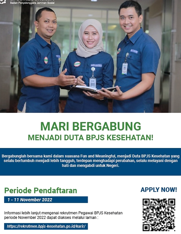 BPJS Buka Rekrutmen Anggota Komite Non Dewan 2026