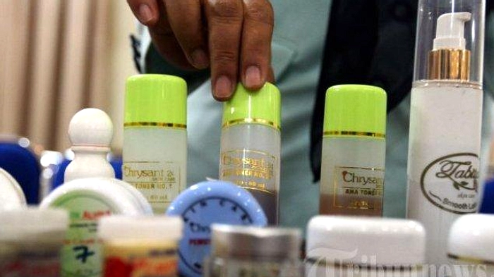 BPOM Temukan Kosmetik Ilegal Rp35,8 Miliar