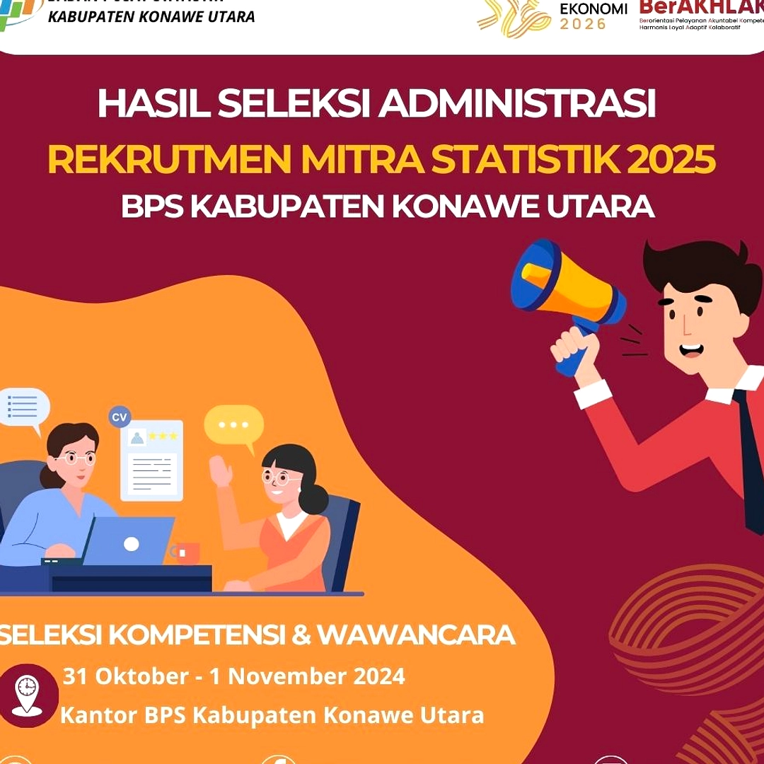 BPS Surabaya Rekrut 2.000 Mitra Statistik Tahun 2026
