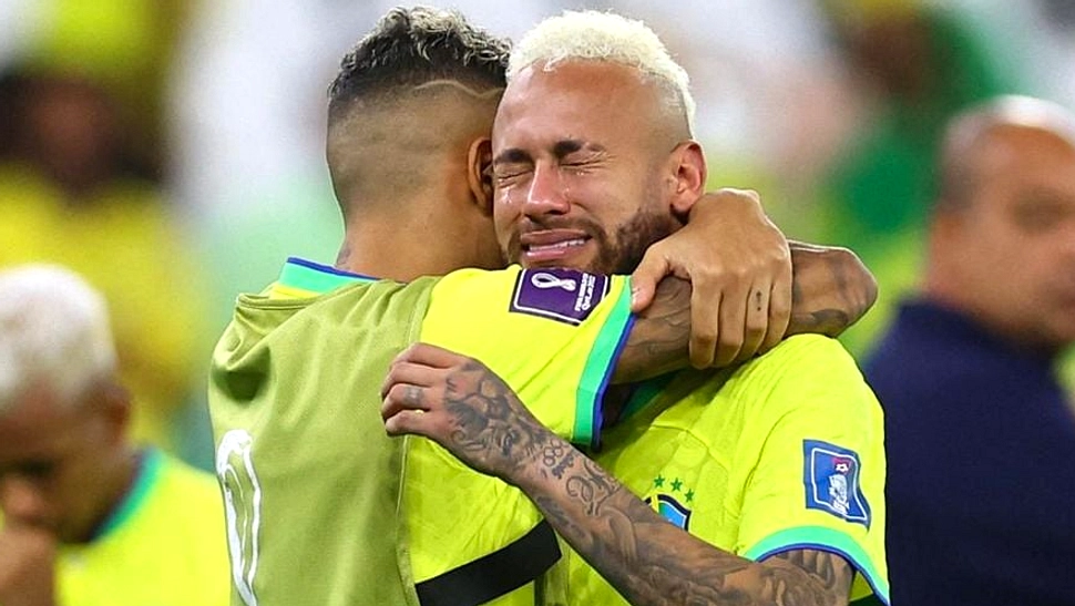 Brasil Tersingkir, Neymar Pensiun Usai Kalah dari Norwegia