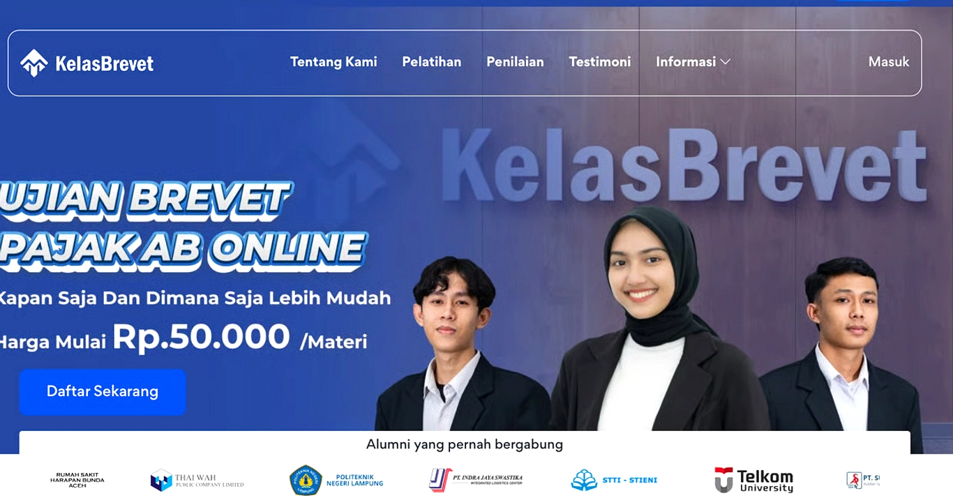 Brevet Pajak AB Online, Bantu Karyawan Muda Kuasai Perpajakan