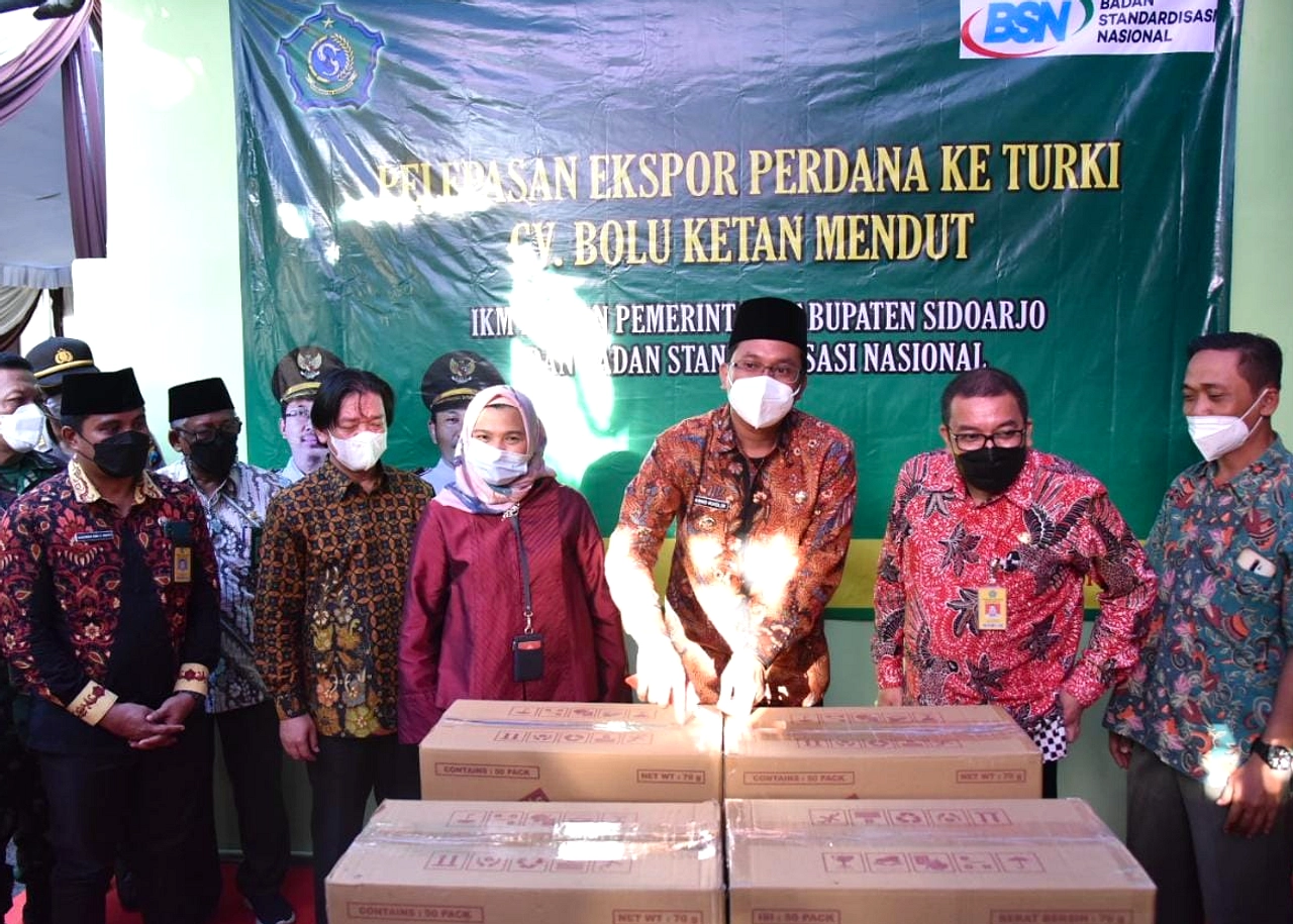 Brownies Ketan Sidoarjo Tembus Pasar Lima Negara
