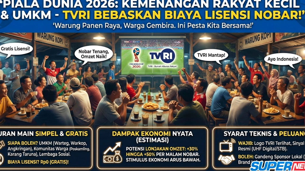 Buleleng Gelar Nobar Gratis Piala Dunia 2026 di RTH