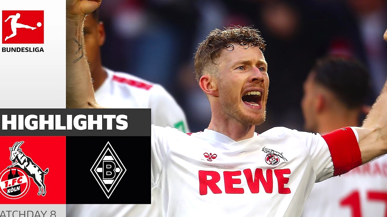 Bundesliga: Moenchengladbach vs Koln 3-3 di RheinEnergie