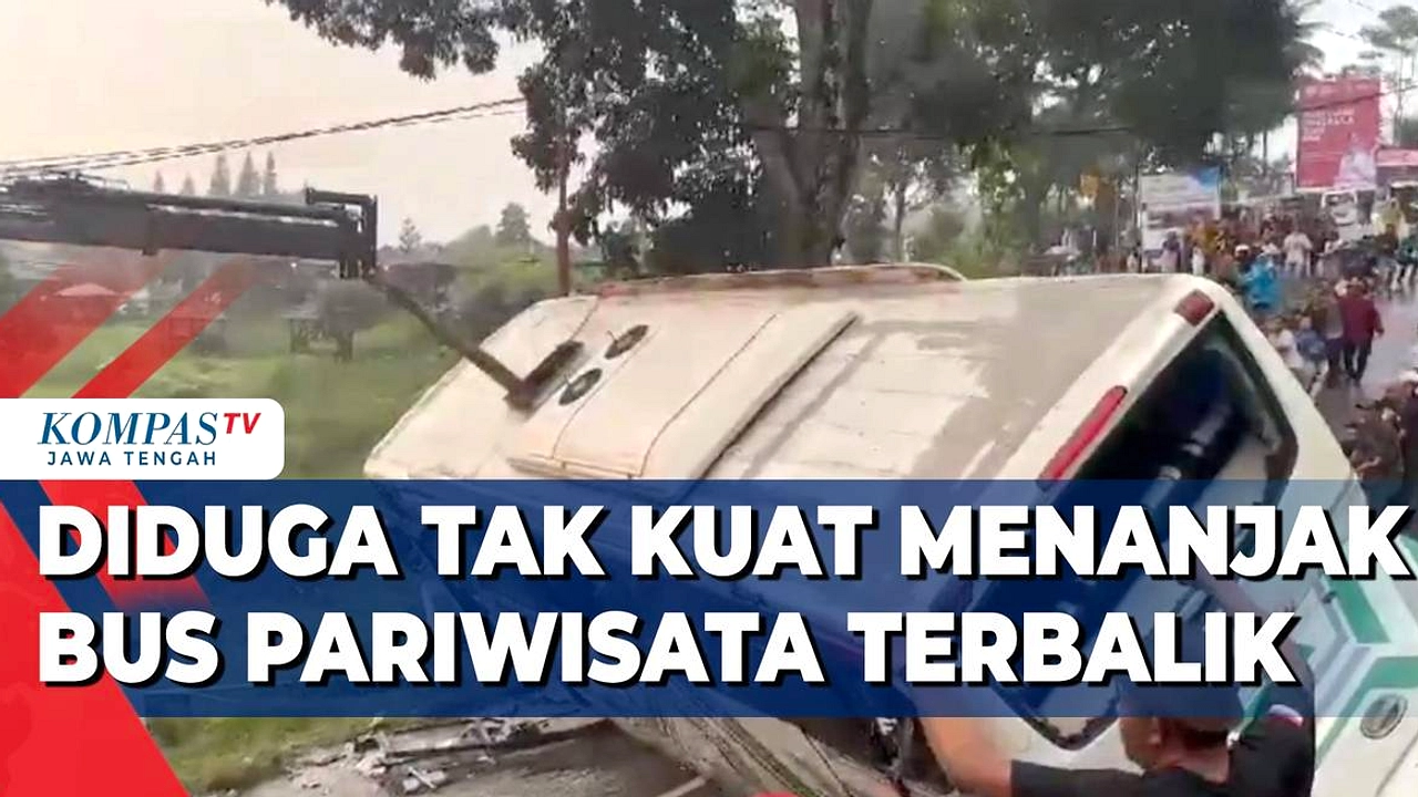 Bus Terbalik di Sungai Nganjuk, Kondektur Cerita Momen Histeris