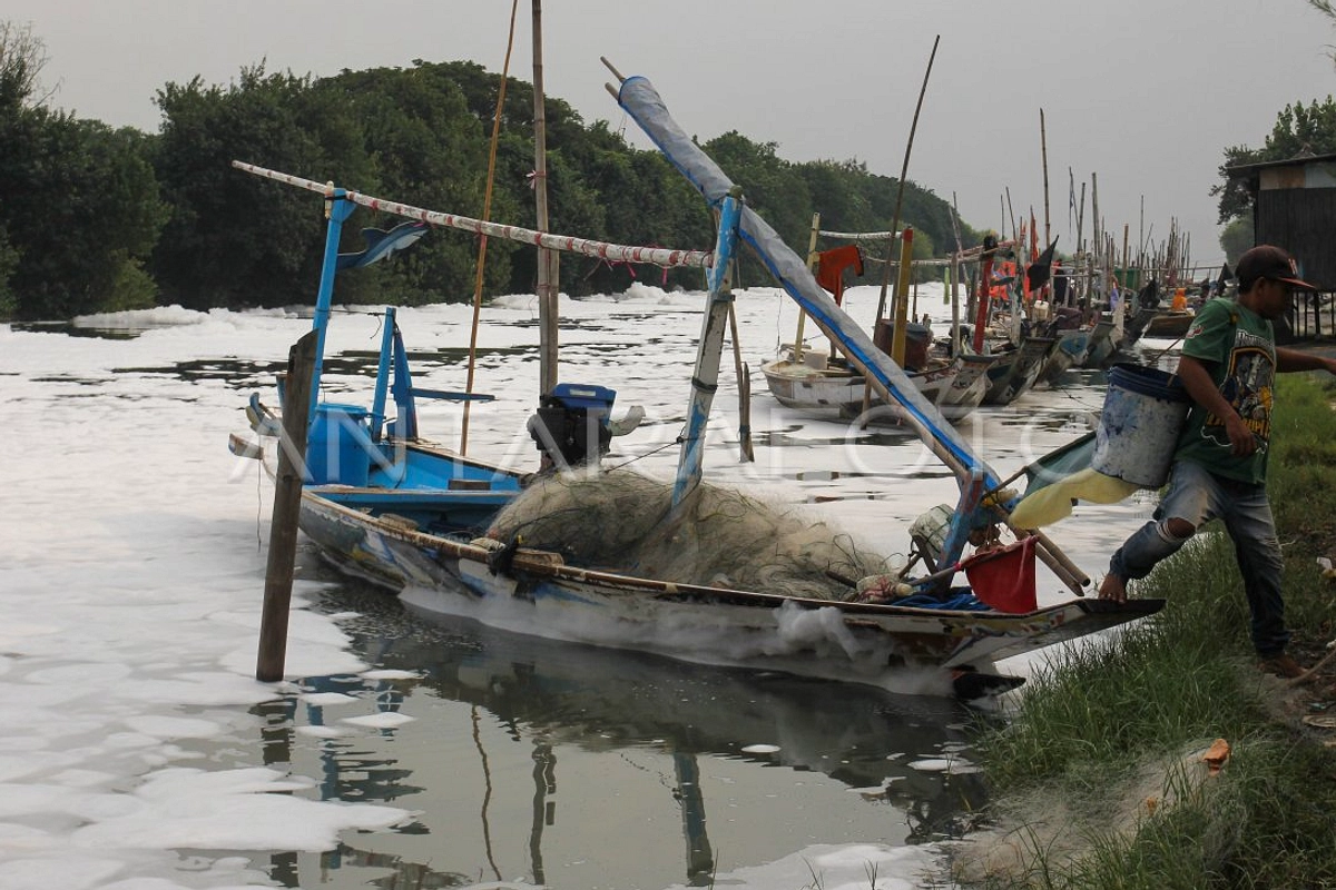 Busa Tinggi Tiga Meter di Sungai Bendo Klaten, DLH Cari Sumber