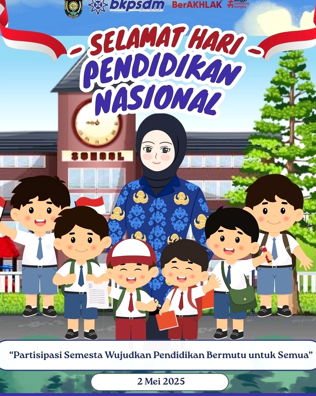 Caption Inspiratif Hari Pendidikan Nasional 2026 untuk Guru