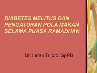 Cara Jaga Gula Darah Stabil Selama Puasa