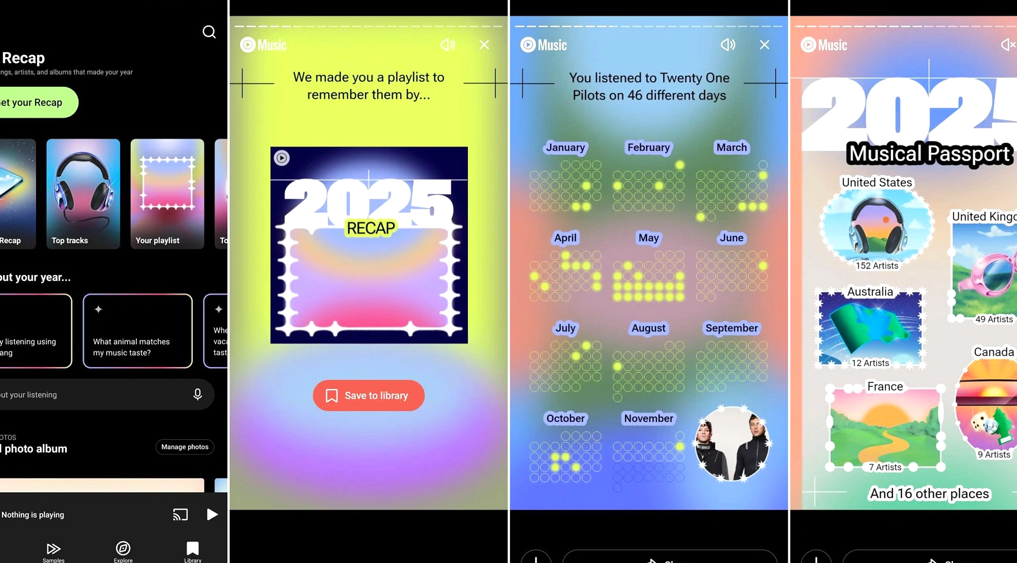 Cara Lihat dan Bagikan YouTube Music Recap 2025
