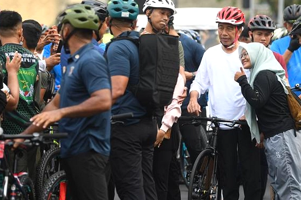 CFD 2026 di Palembang: Jalan, Jogging, Senam Tanpa Kendaraan
