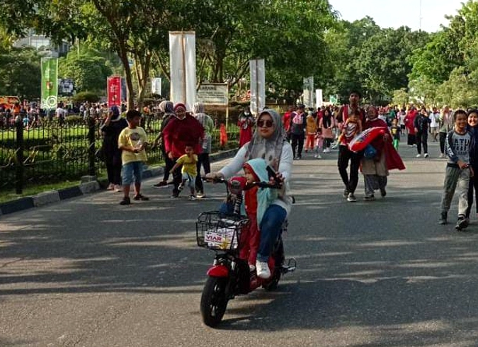 CFD Palembang Uji Coba Ringkas Jam 05.30–08.00, Bisa Stop
