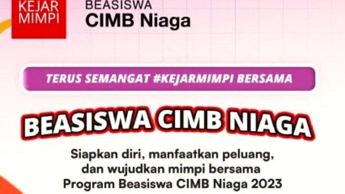 CIMB Niaga Berikan Beasiswa Penuh Indonesia Luar Negeri