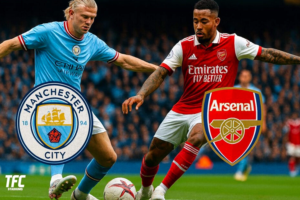 City Menang 2-1 atas Arsenal, Tegang Gelar Liga Inggris