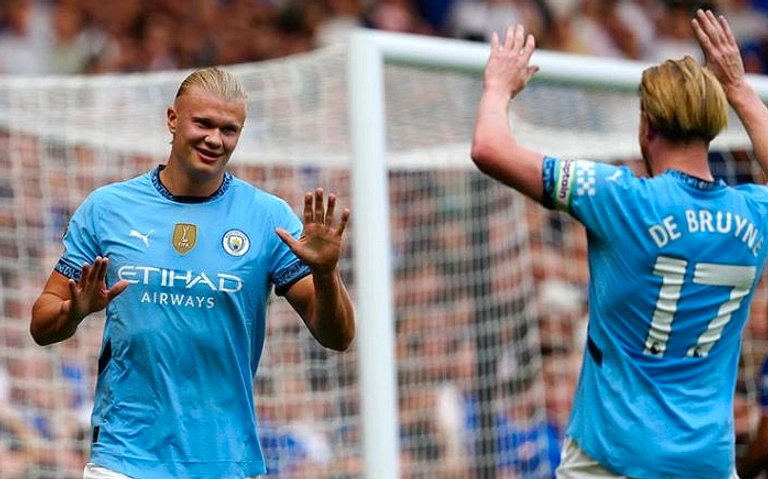 City Raih 3-0 atas Chelsea, Posisi Kedua di Liga Inggris