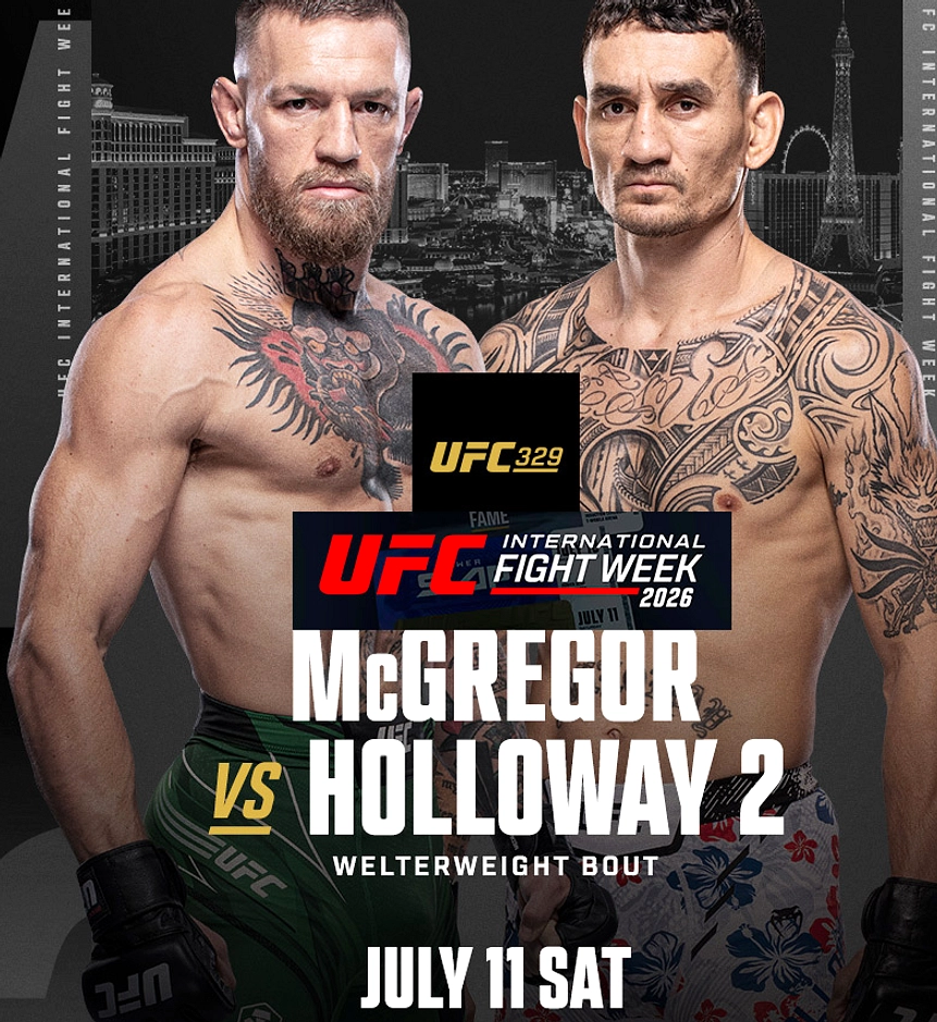 Conor McGregor Kalah TKO 69 Detik dari Holloway