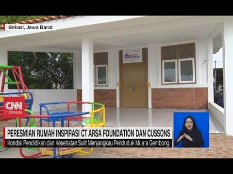 CT Arsa Foundation & AirNav Bangun Rumah PAUD di Sumurup