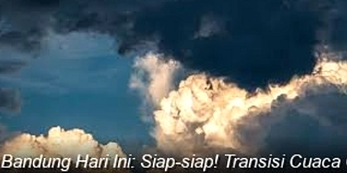Cuaca Bandung Minggu: Sejuk, Awan, Kelembapan Tinggi