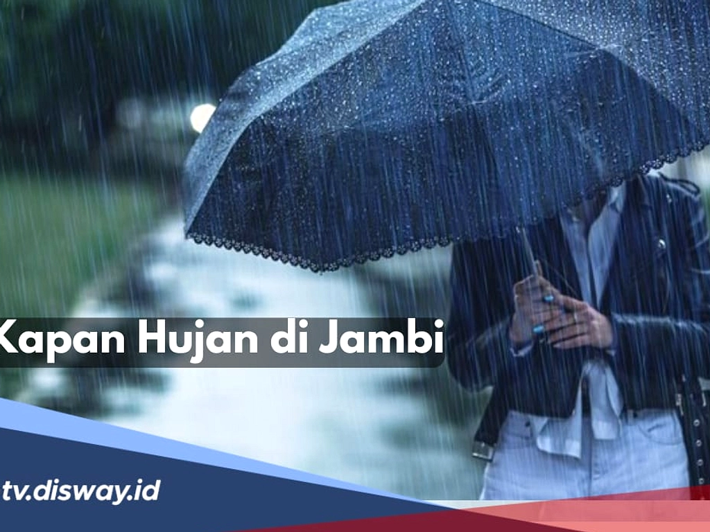 Cuaca Jambi 1/5: 9 Daerah Hujan Ringan, 2 Berawan Pagi