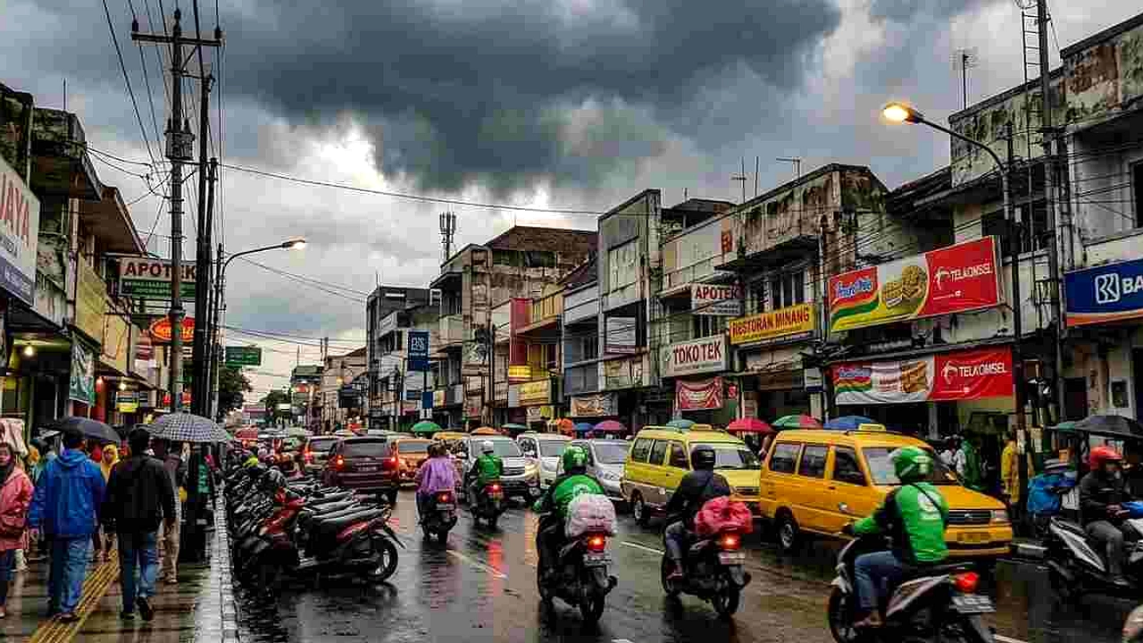 Cuaca Panas Mulai Terasa, Hujan di Sumsel Belum Berlalu