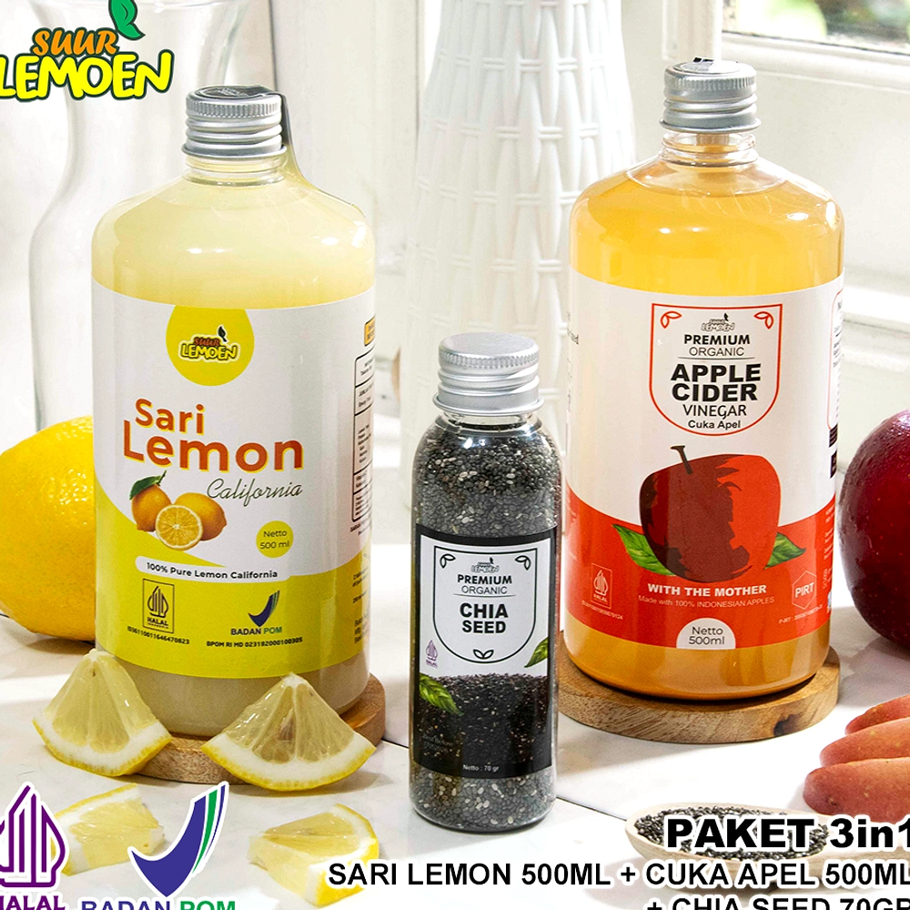 Cuka Apel dan Air Lemon: Efek Rendah, Bukan Solusi Utama