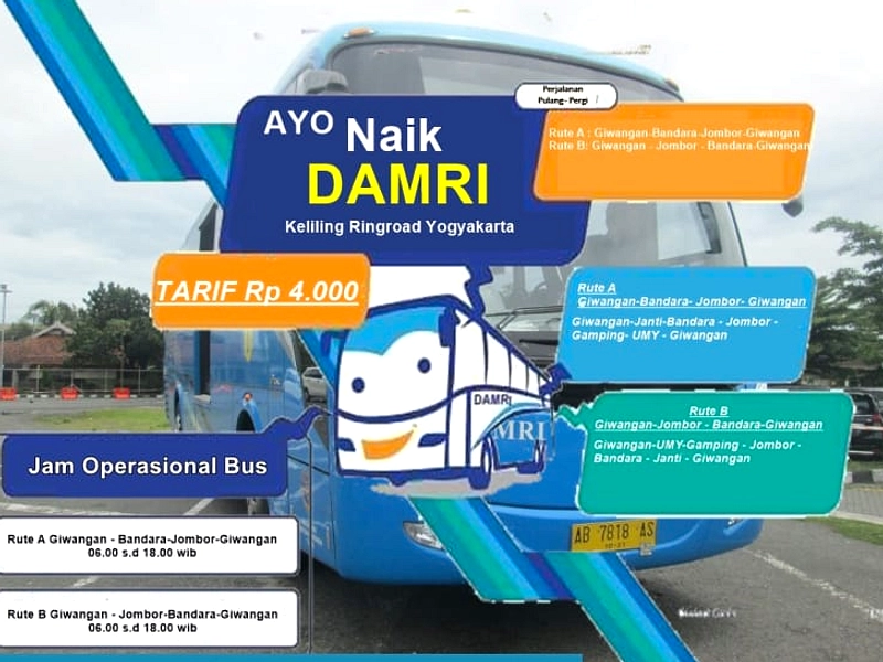 Damri: Rute Bus Palembang–Lampung, Harga Rp 200–228 Ribu