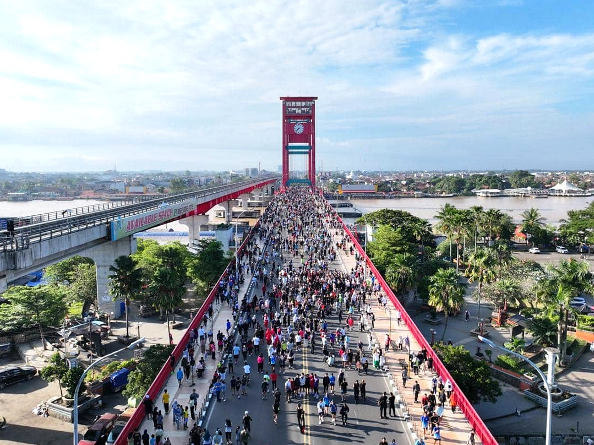 Dishub Atur Lalu Lintas untuk Car Free Day Palembang 7 Juni