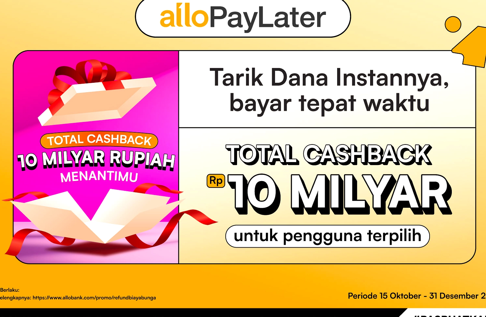 Diskon 20% via Allo Paylater, 5% via Allo Prime – Antavaya