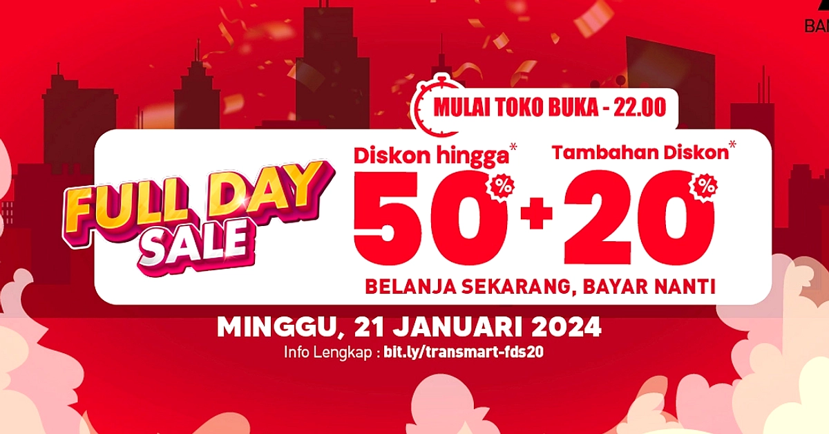 Diskon 50+20% Transmart, Rak Besi Rp 1 Jutaan
