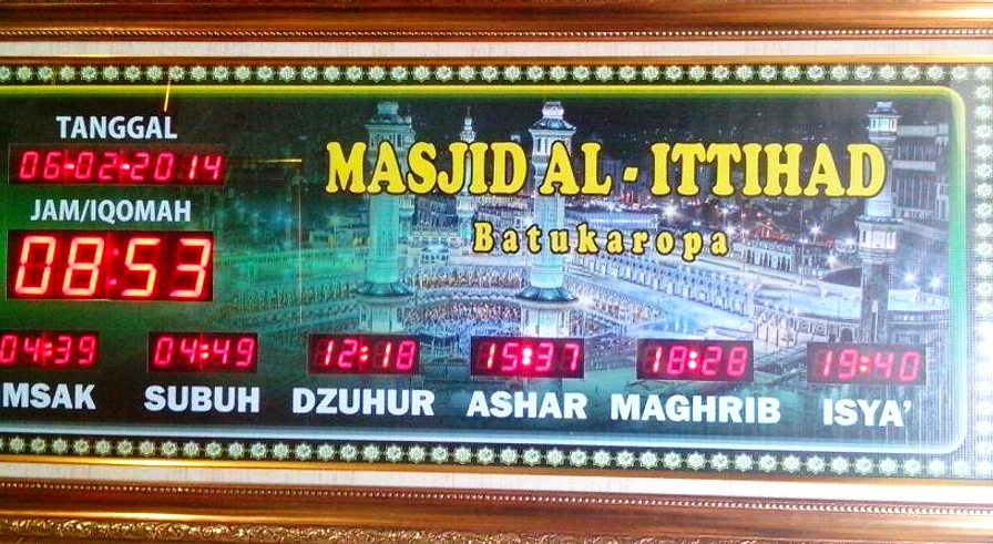Ditjen Bimas Rilis Jadwal Salat Denpasar Jumat 3 Apr 2026
