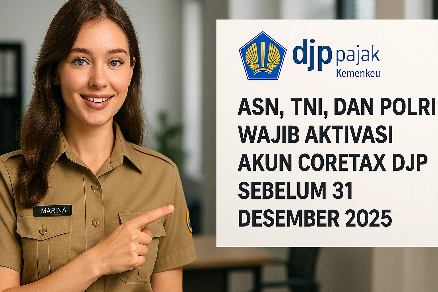 DJP Libatkan TNI-Polri Awasi Wajib Pajak