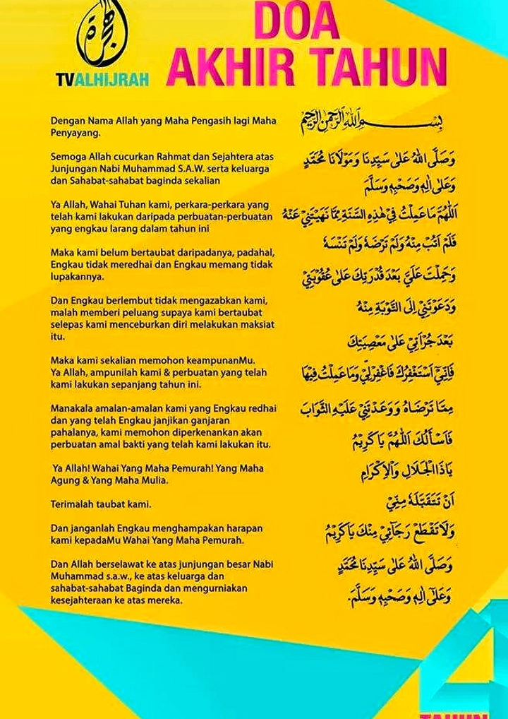 Doa Akhir Tahun 1448 Hijriah: Cara Membaca & Makna