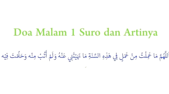 Doa Malam 1 Suro 1960: Menyambut Tahun Baru Hijriah