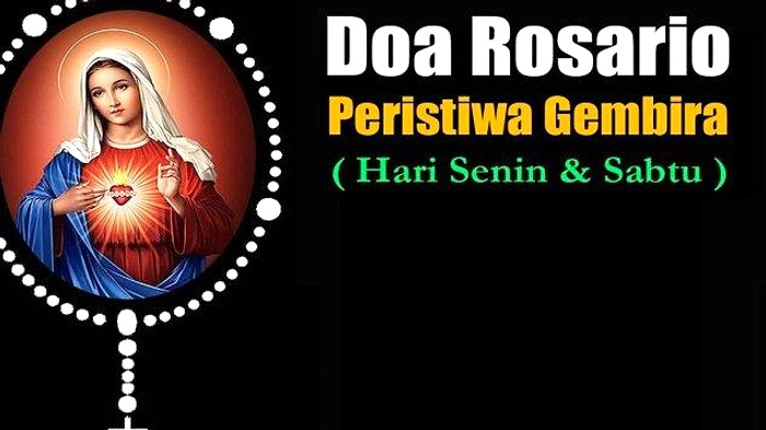 Doa Rosario Sabtu 4 Juli 2026: Peristiwa Gembira
