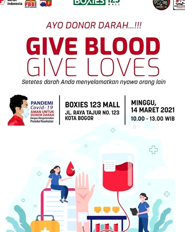 DPRD Bogor Gelar Donor Darah Sekaligus UMKM di HJB 544