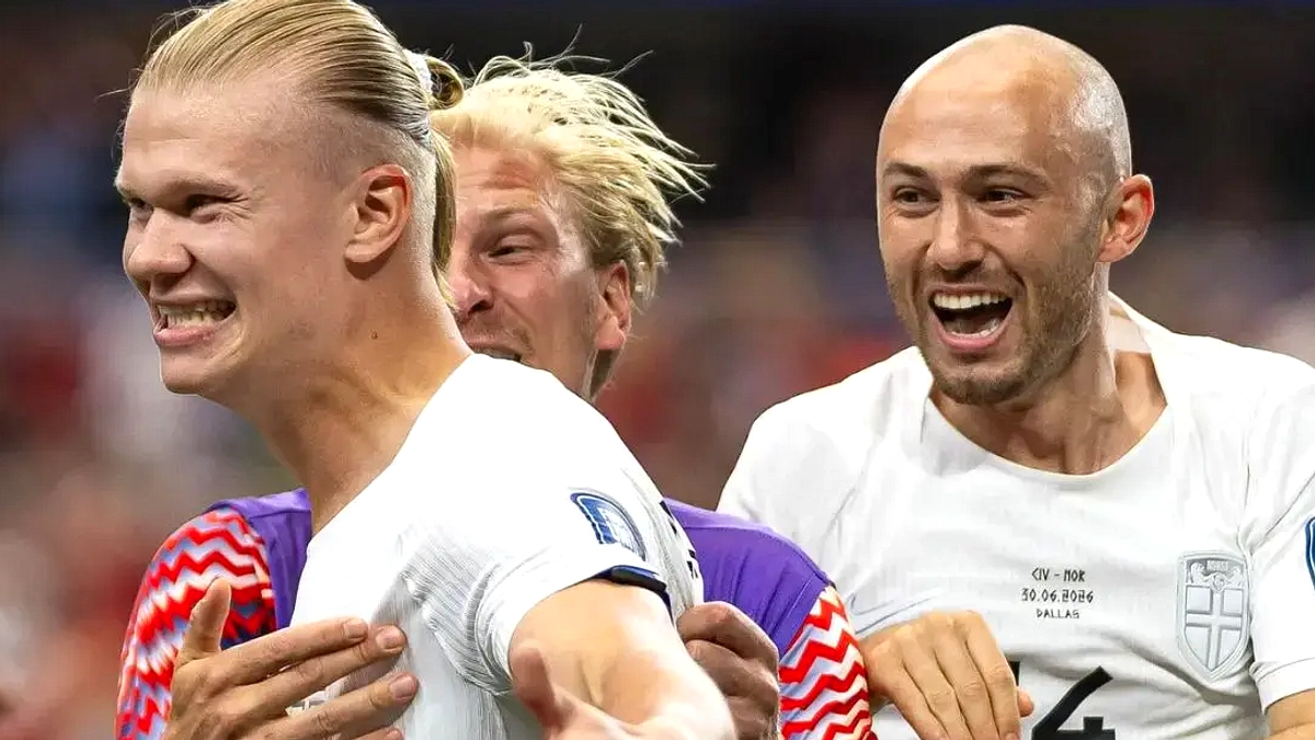 Dua Gol Haaland Bawa Norwegia ke Perempat Final, Brasil Tersingkir