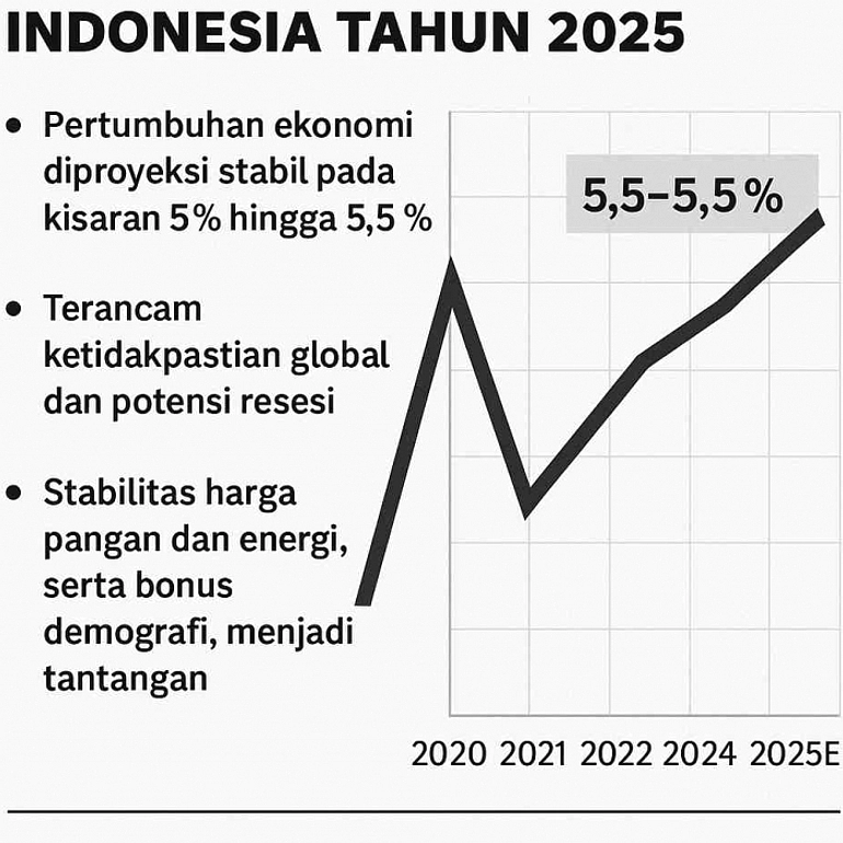 Ekonomi RI Stabil, Inflasi 3,19% di Tengah Gejolak Global